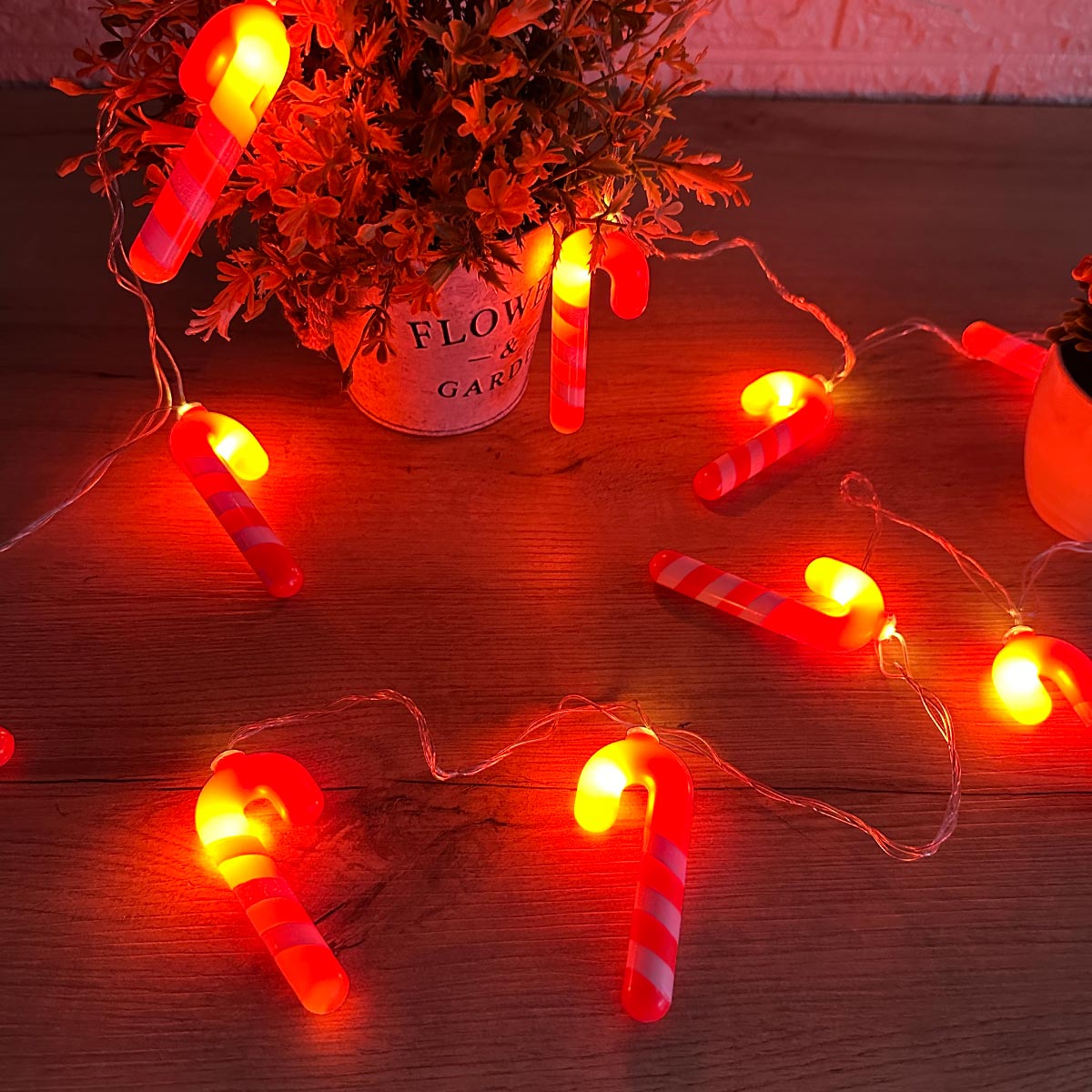 Miniatura 5 de Guirnalda LED Navidad Bastones S4050